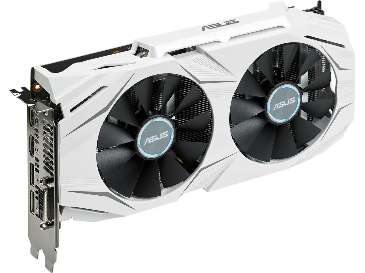 ASUS ASUS GeForce GTX 1060 DUAL 6GB graphics card — product photo