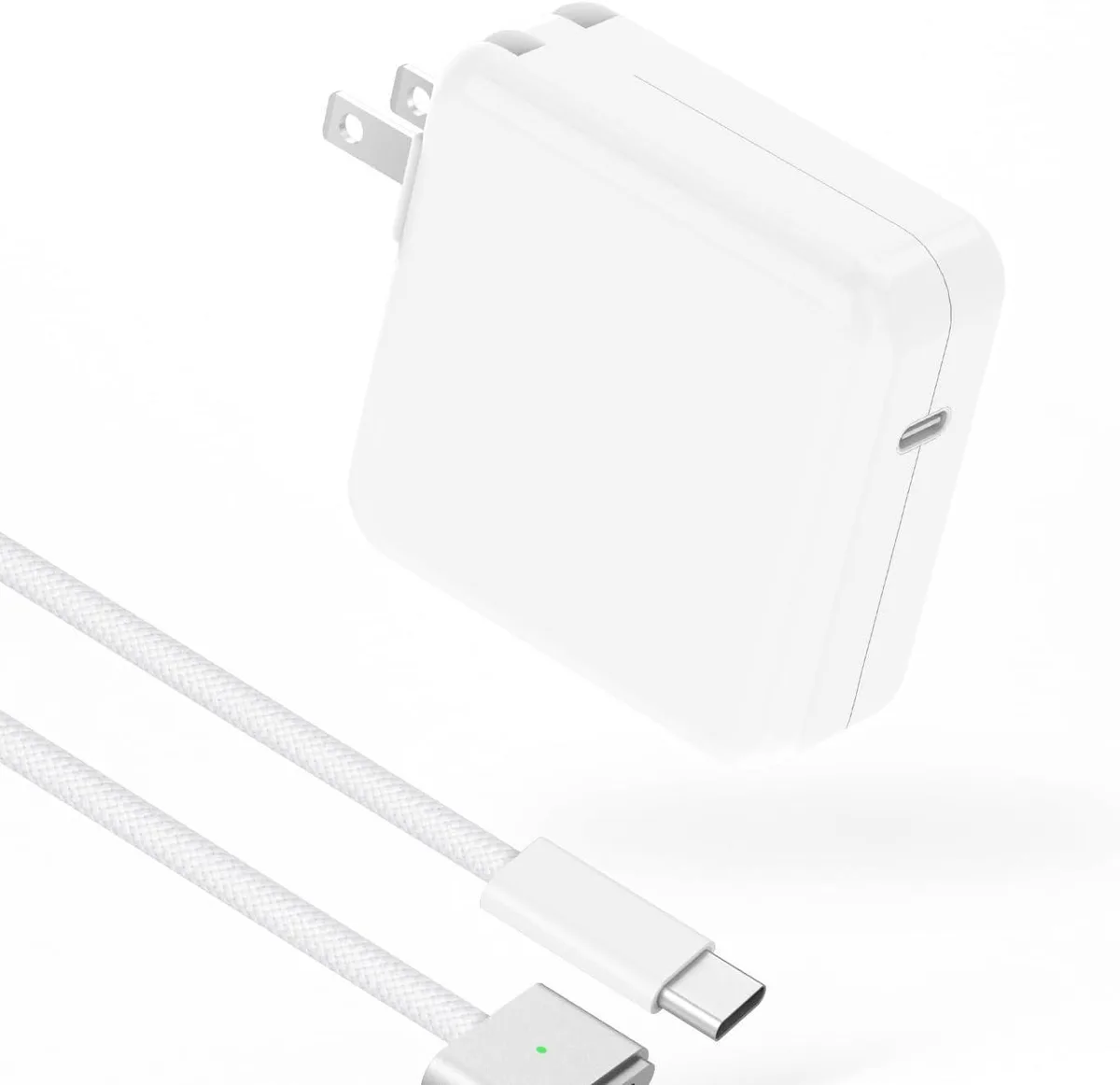 FORIDA FORIDA 70W USB-C AC Adapter 6.6ft Braided Cable LED — product photo