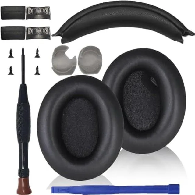 Batianda Batianda Replacement Ear Pads &amp; Headband for Sony WH-1000XM4 - Black — product photo