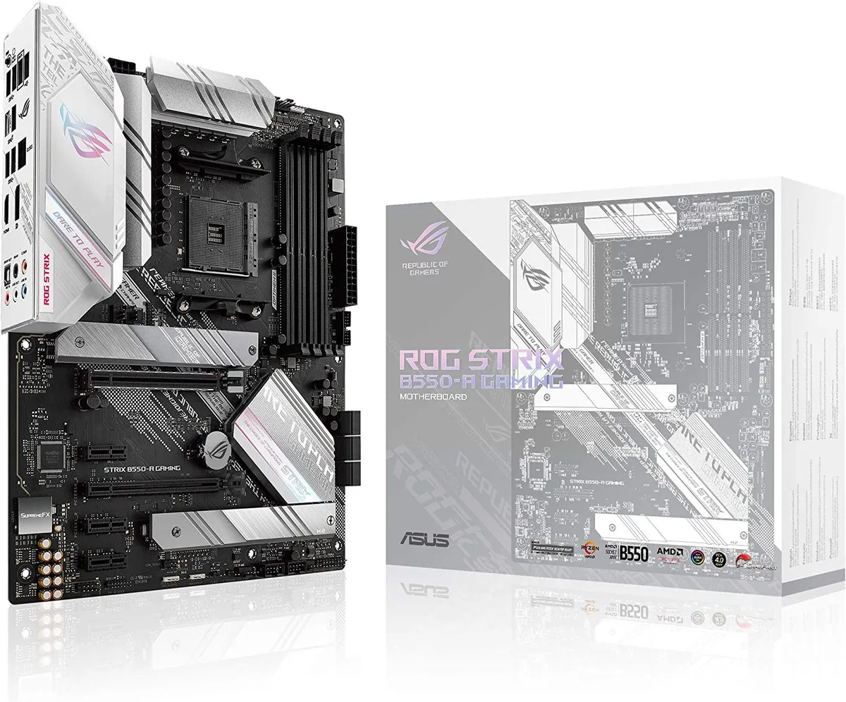 ASUS ASUS ROG STRIX B550-A GAMING AM4 ATX AMD Motherboard 128GB DDR4 — product photo
