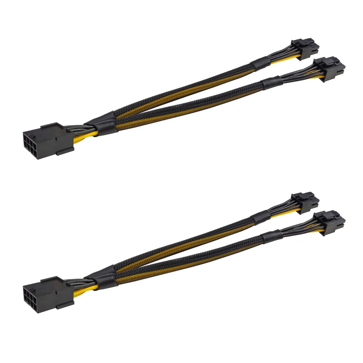 Vszerda Vszerda PCIe Splitter 8 Pin to Dual 8 Pin (2 Pack) 24cm — product photo
