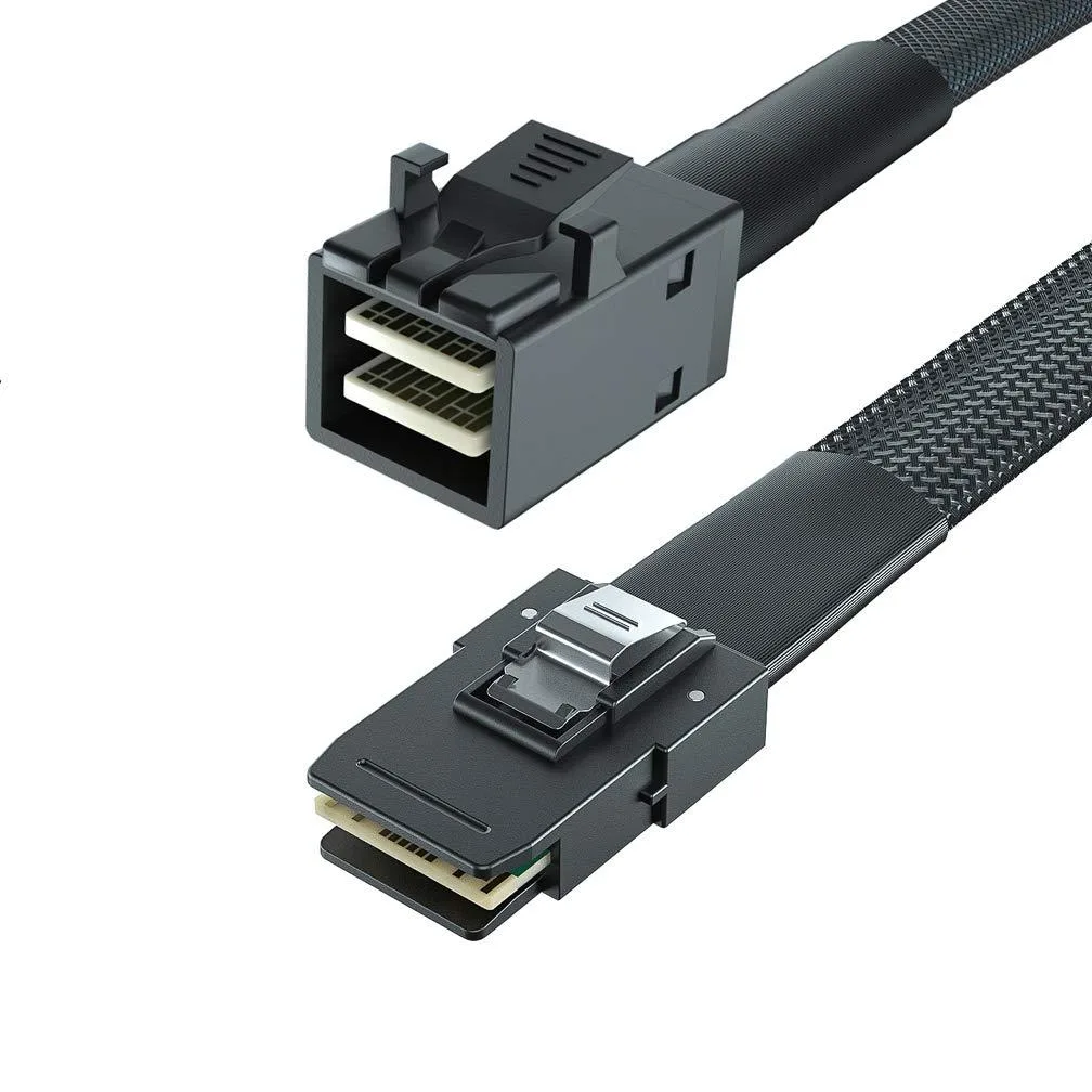 Vszerda Vszerda 12G SAS SFF-8643 to SFF-8087 Cable 0.3m 36Pin Sideband 100 Ohm — product photo