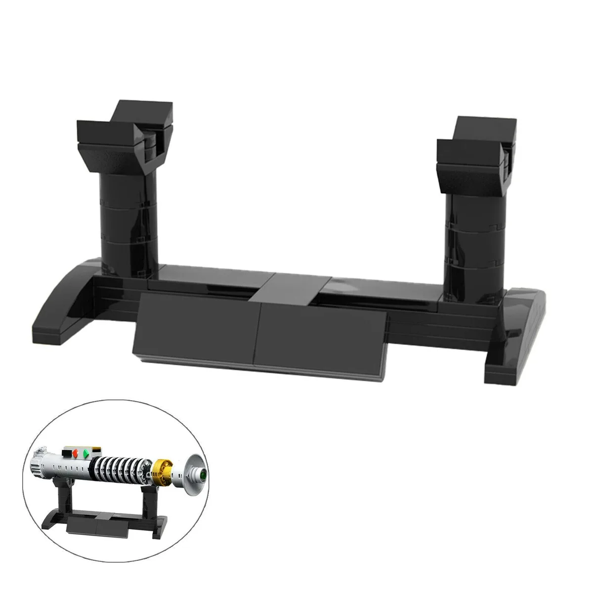 ZITIANYOUBUILD ZITIANYOUBUILD Glowing Sword Hilt Display Stand 48 Pieces — product photo