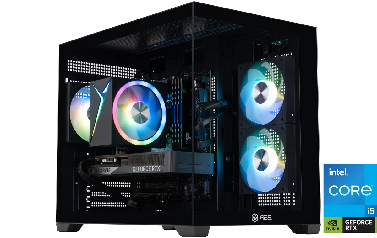 ABS ABS FIIA14400F50604 gaming PC i5-14400F RTX 5060 32GB DDR4 1TB — product photo