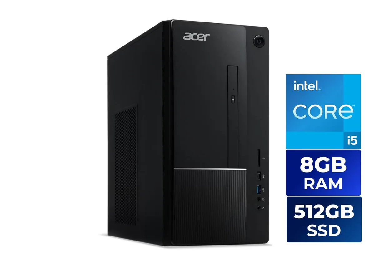 Acer America Acer America DT.BLRAA.001 desktop PC i5-14400 8GB DDR5 512GB — product photo