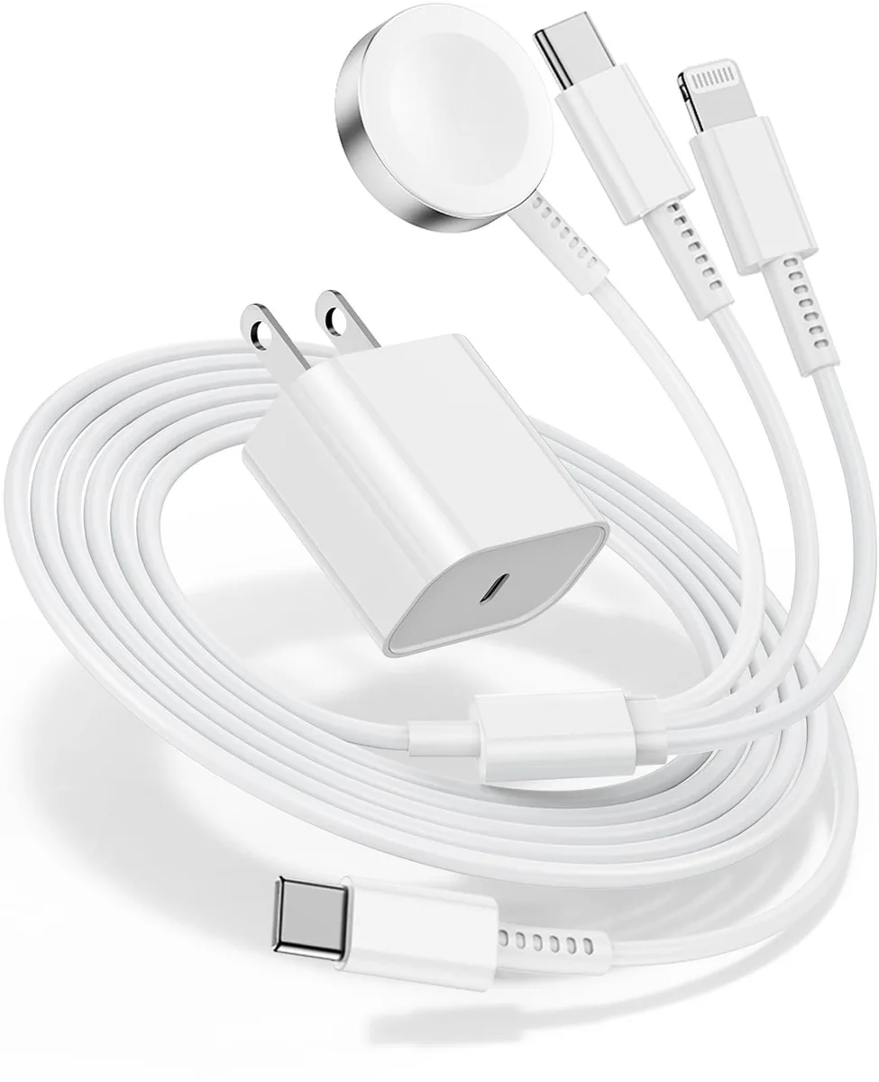 Hcoob ZYH-J15 3-in-1 Charger 20W USB-C White 10cm — product photo