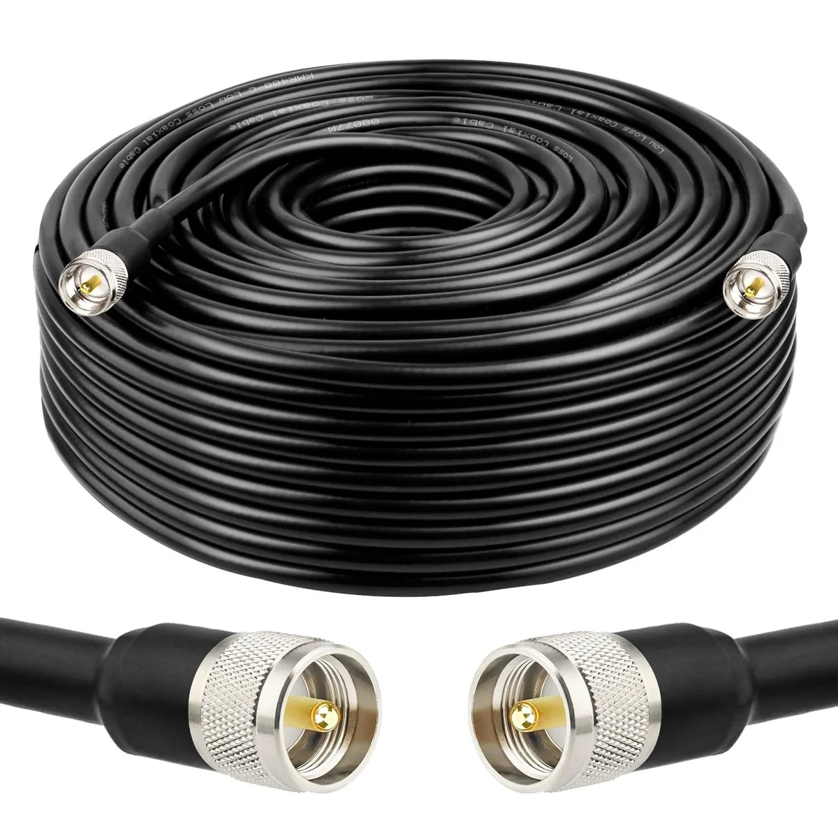 Adafruit Adafruit 200 ft LMR-400 Coaxial Cable PL-259 50 ohm 2 in 1 Accessories — product photo