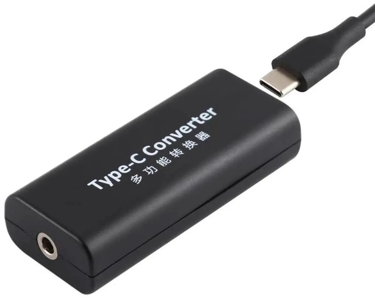 Vszerda Vszerda DC 4.0 x 1.7mm to USB-C Female Adapter 15cm Cable — product photo