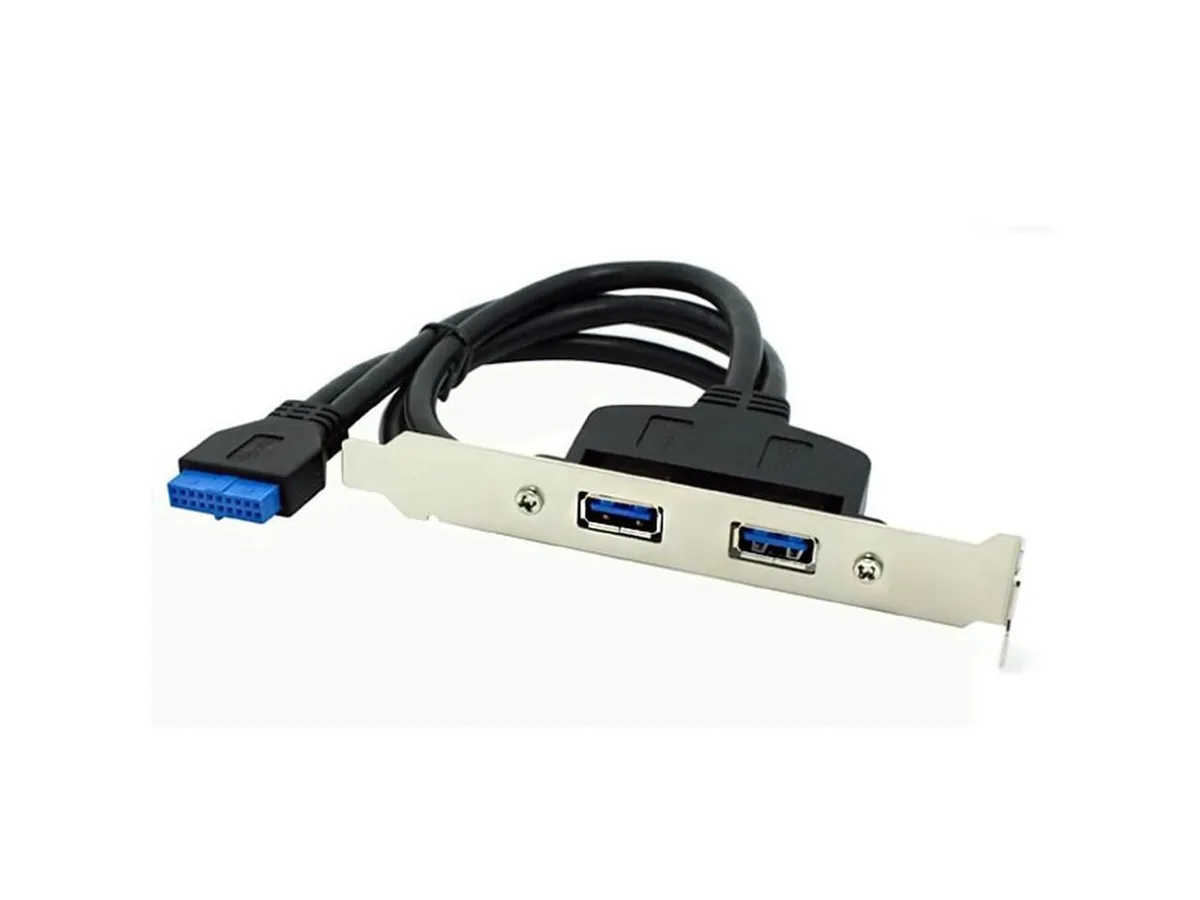 BUCIER BUCIER 2 Port USB 3.0 Hub 20Pin to Female Adapter — product photo