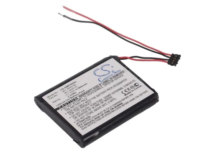 CameronSino CameronSino DS-CS-GME500SL 600mAh GPS Battery for Garmin Edge 200 205 500 520 820 — product photo