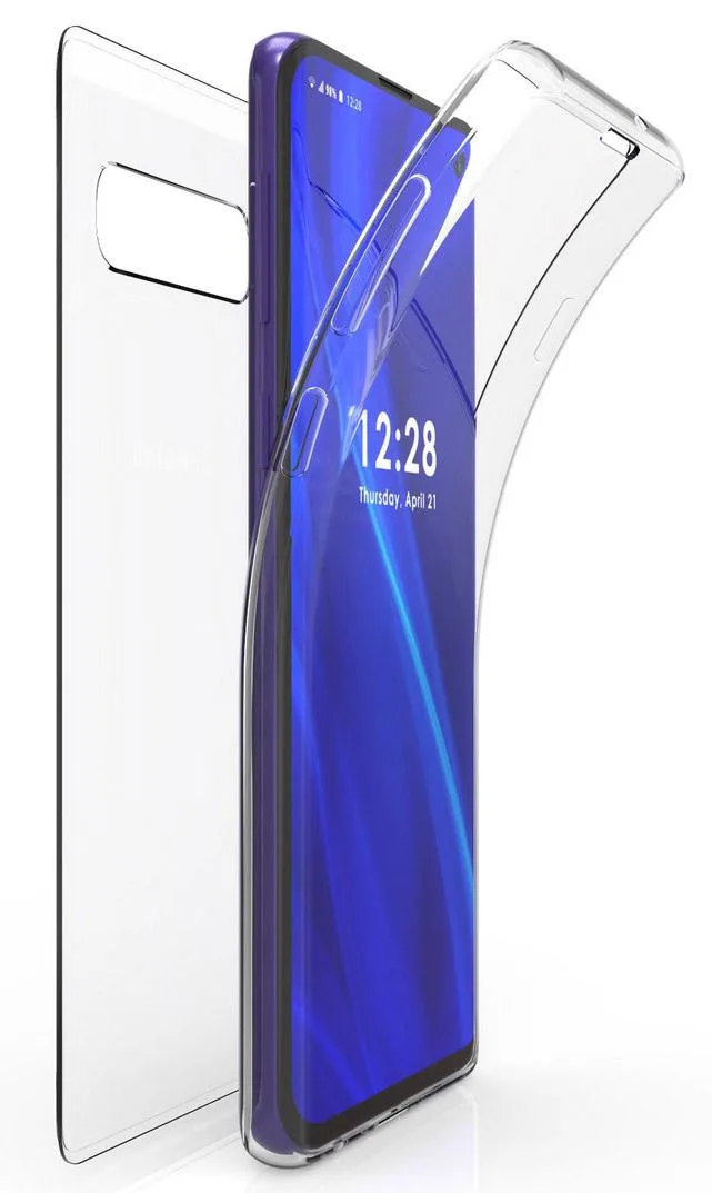 Nakedcellphone Nakedcellphone Tri-Max Full Body Clear Case for Samsung Galaxy S10 — product photo