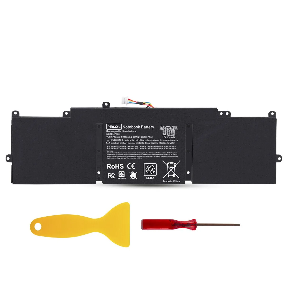 HP HP Chromebook 11-2101tu 11-2102tu 11-2103tu 11-2104tu 11-2199nf 10.8V 37W laptop battery — product photo
