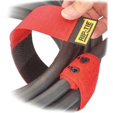 Rip-Tie Rip-Tie EW-12-010-BK Hook-and-Loop Cable Tie 12 in Black Pack of 10 — product photo