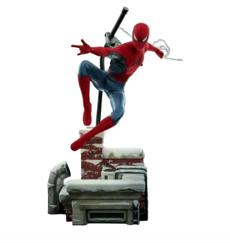 Hot Toys Hot Toys MMS680 Spider-Man New Red and Blue Suit Deluxe Version action figure — product photo