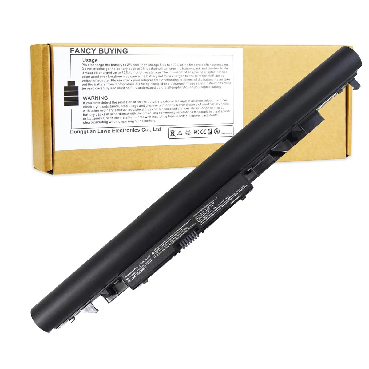HP JC04 4-cell 2200mAh 14.8V laptop battery — product photo
