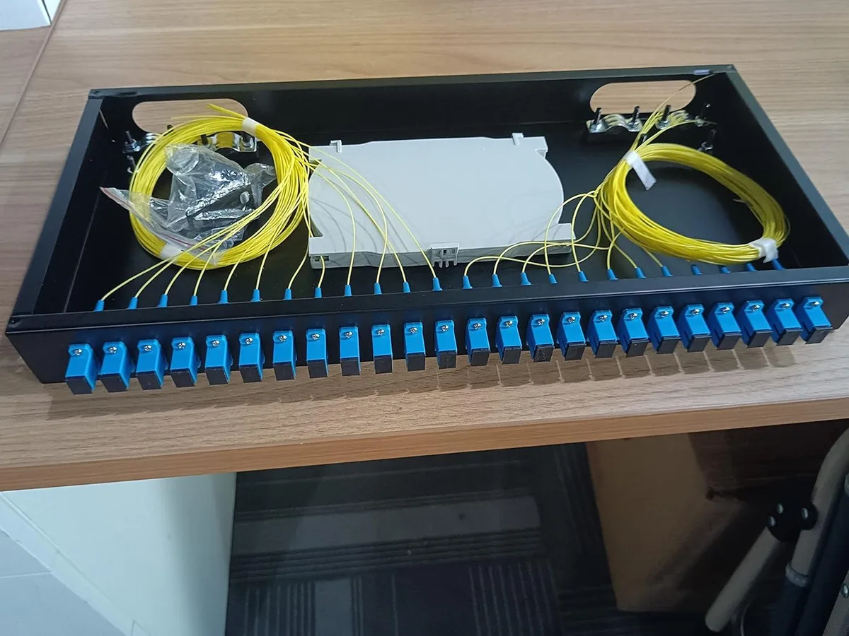 WUQ WUQ 24 Port SC Rack Mount Enclosure Kit SingleMode 19 — product photo