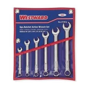 Westward Westward 4YR28 Combination Wrench Set 8-14mm 6 Pc — product photo