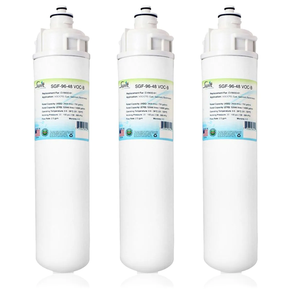 Swift Green Swift Green SGF-96-48 VOC-B water filtration cartridge — product photo