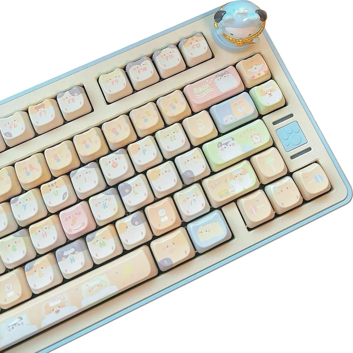 BoYata BoYata PBT Keycap Set 142 Keys Cute Mouse 61/87/104/108 — product photo
