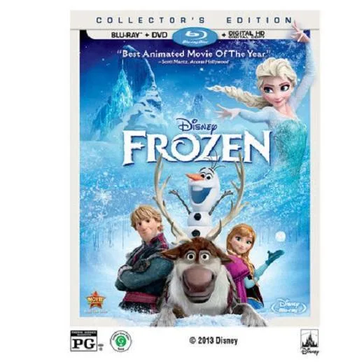 Walt Disney Home Entertainment Walt Disney Home Entertainment Frozen Blu-ray DVD Digital Copy 2 Disc Combo — product photo