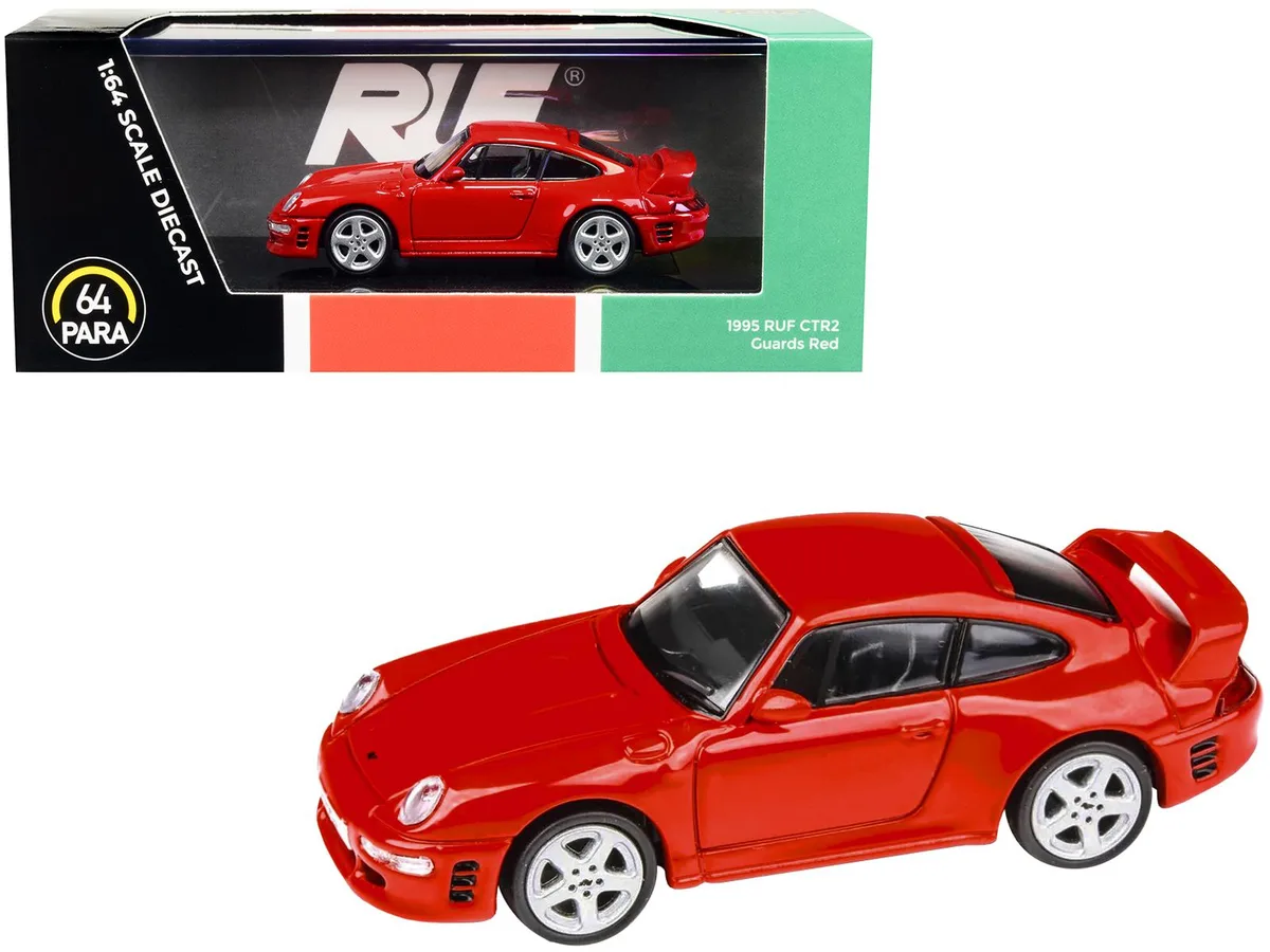 Paragon Paragon 1995 RUF CTR2 Guards Red 1/64 Diecast Vehicle — product photo