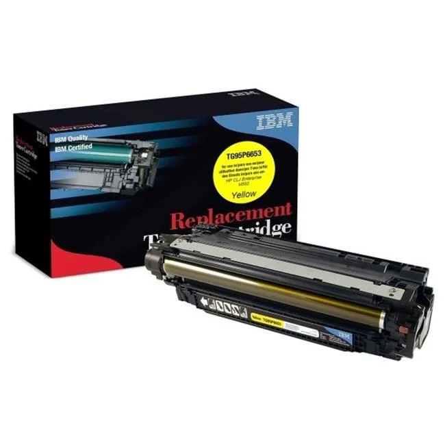 IBM IBM TG95P6653 Yellow Toner Cartridge 5000 Pages — product photo