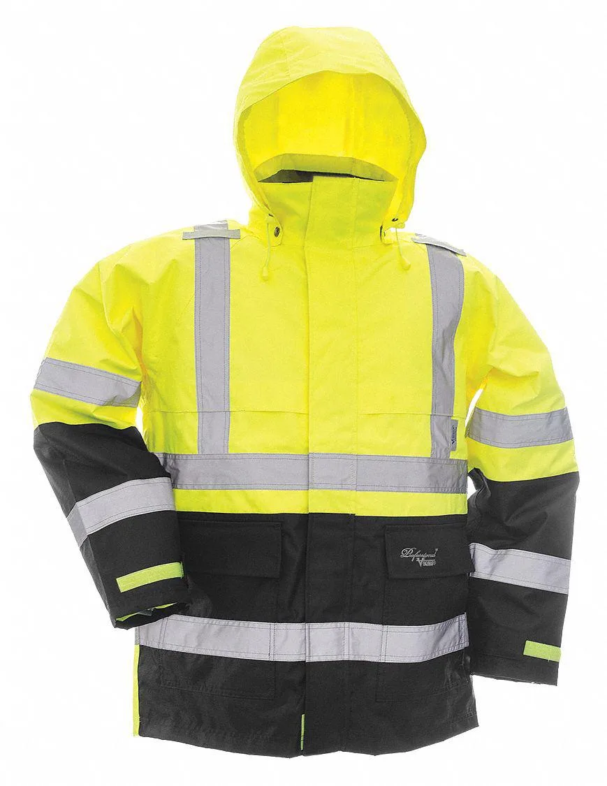 Viking Viking D6335 Hi-Viz Safety Jacket XL Black/Yellow Class 3 — product photo
