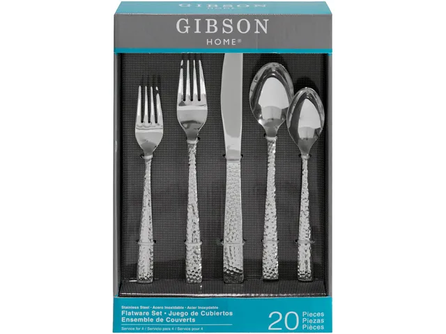 Gibson Gibson 91150.20 Royal Brighton 20 Piece Flatware Set — product photo