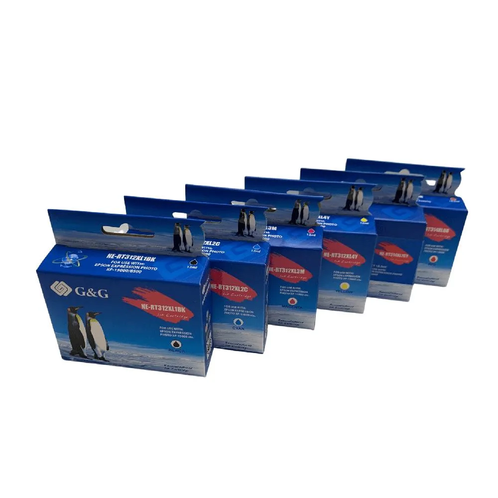 Ninestar Technology Ninestar Technology 312XL 6-pack high-yield ink cartridge set — product photo