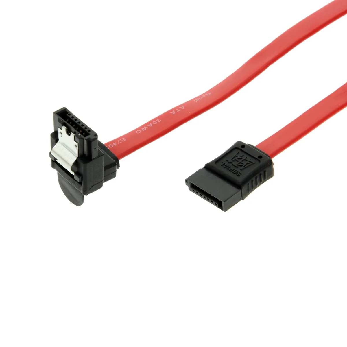 SATAGear SATAGear 9RS-UFL SATA cable 30-gauge red 10" right angle — product photo