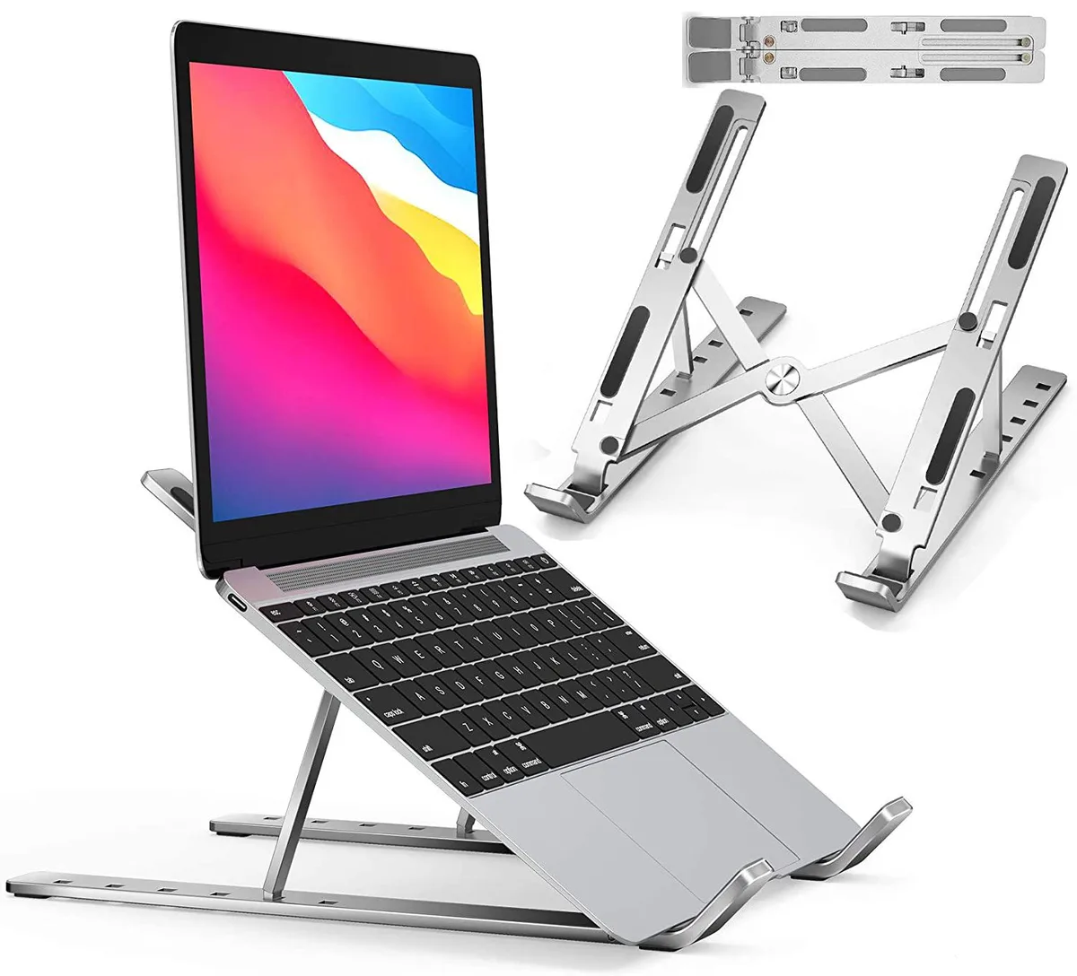 LUOM LUOM N3 Adjustable Laptop Stand Silver 15.6 in — product photo