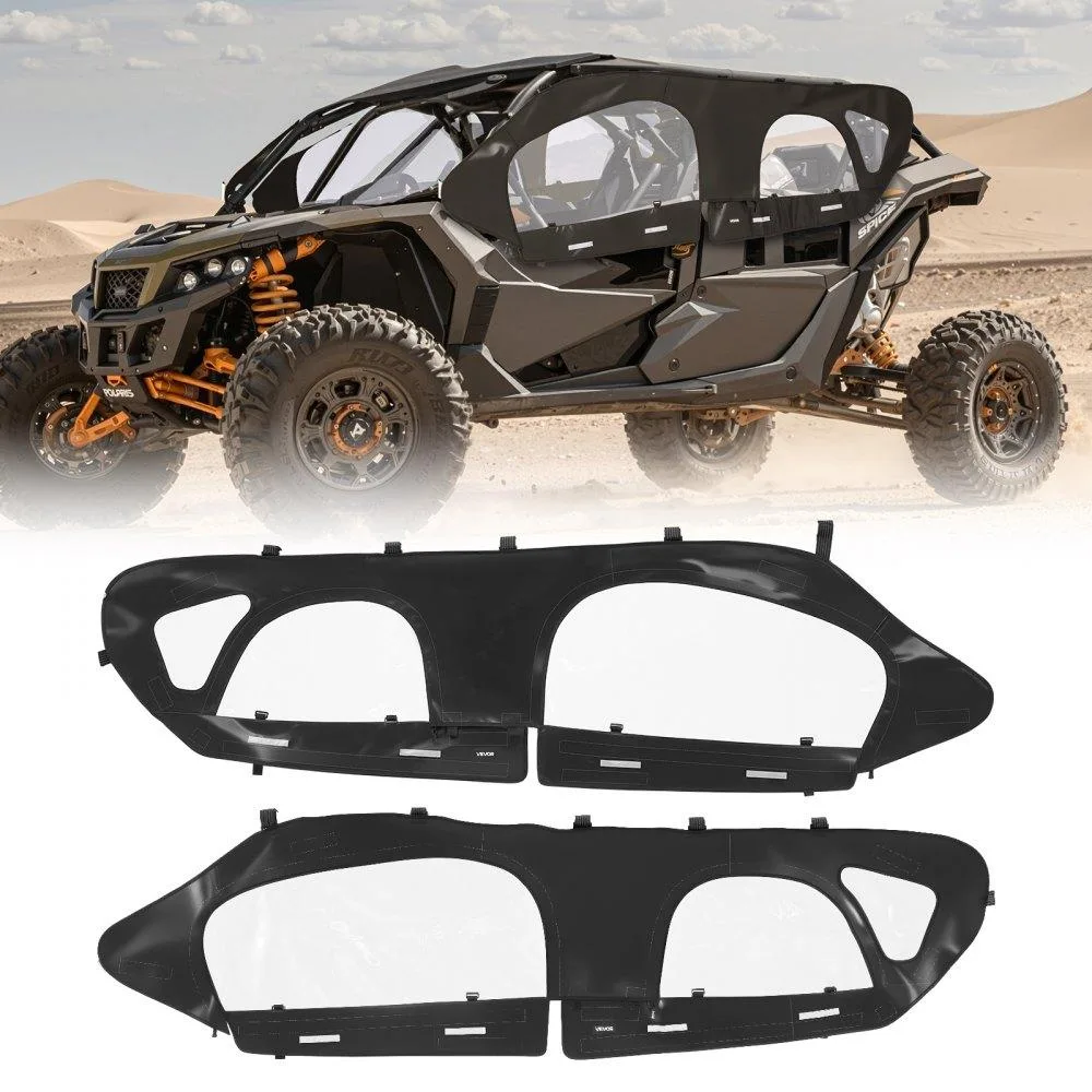 VEVOR VEVOR UTV Cab Enclosure Upper Doors Set Can-Am Maverick X3 MAX 4-Seater 2017-2024 — product photo