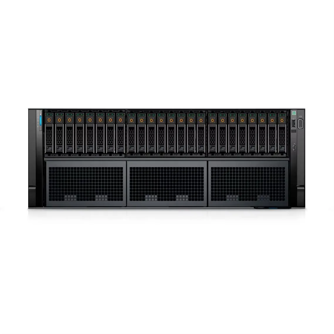 Dell PowerEdge R960 barebone server chassis with 32 front 2.5-inch drive bays