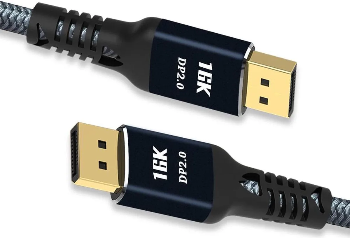 SMUGDESK SMUGDESK DisplayPort 2.0 cable 6.6ft 80Gbps 16K@60Hz 4K@240Hz — product photo