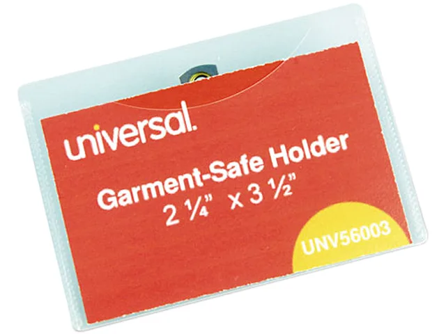 Universal Universal UNV56003 Clear Badge Holders With Inserts — foto do produto