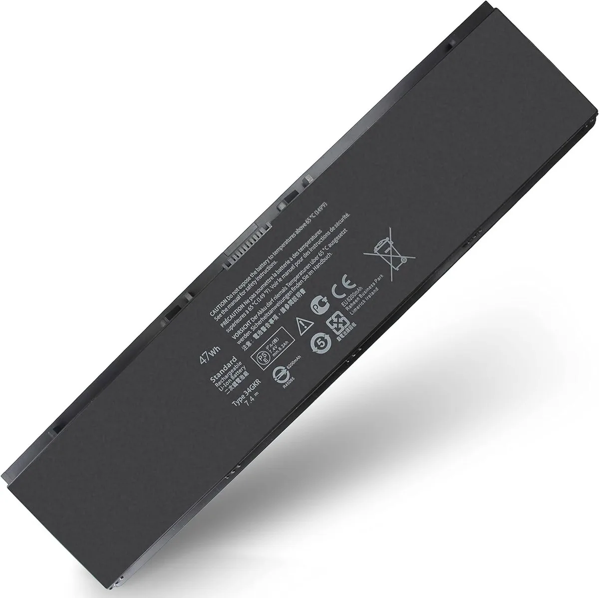NShi NShi 34GKR 7.4V 47WH 4-cell laptop battery — product photo