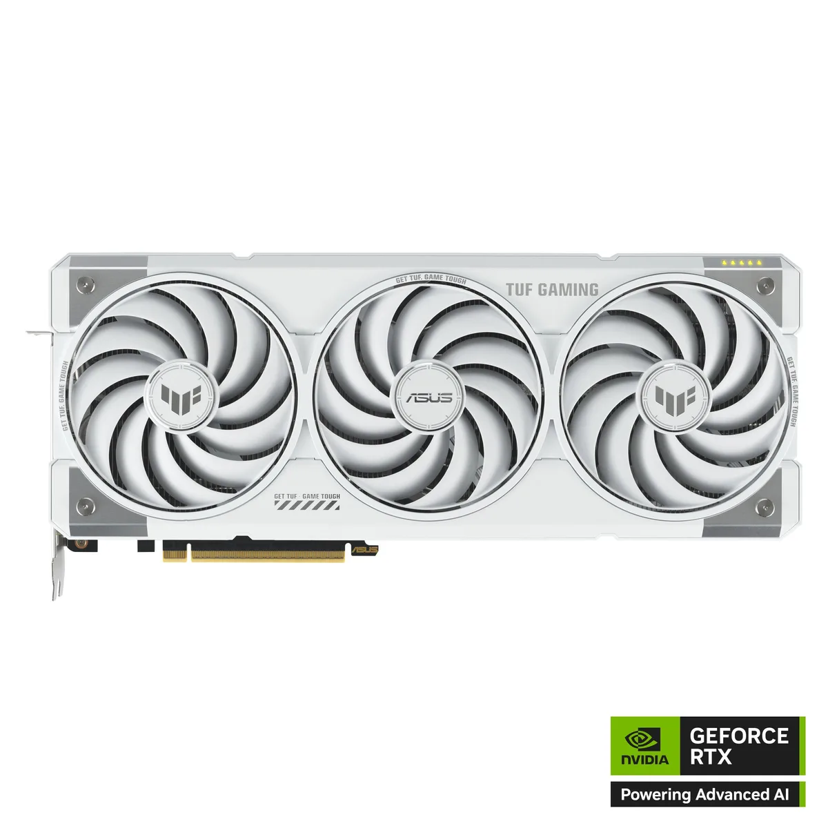 ASUS ASUS TUF Gaming GeForce RTX 5070 Ti OC Edition 16GB GDDR7 White — product photo