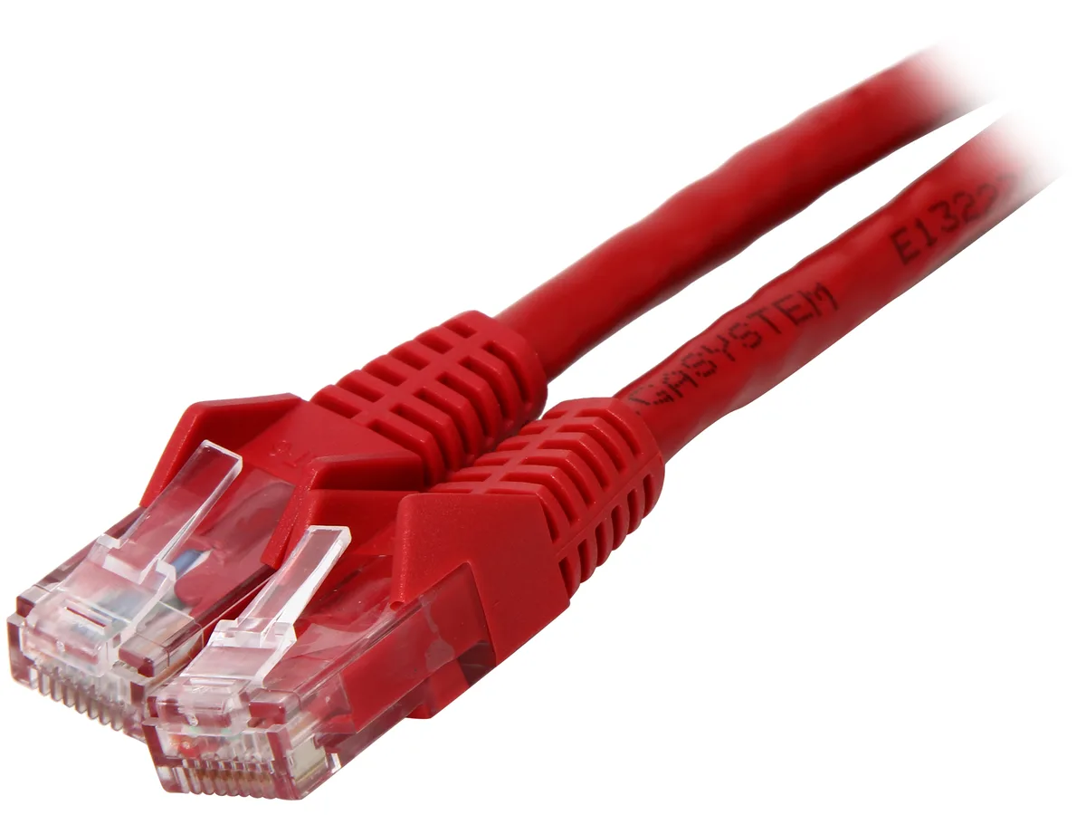 Tripp Lite Tripp Lite N201-002-RD 2 ft Cat6 network ethernet cable — product photo