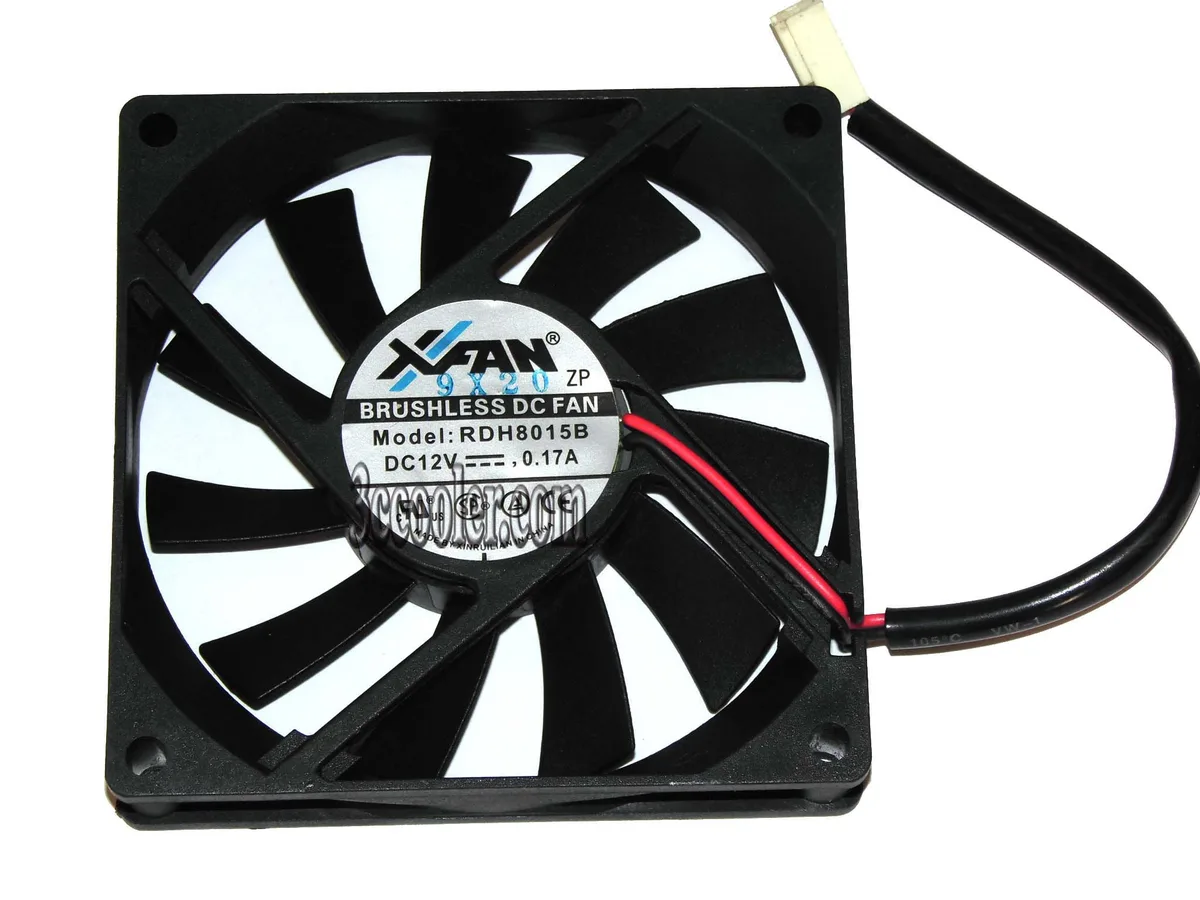 OEM Industries OEM Industries RDH8015B 80mm 12V 0.17A 2 Pin CPU Cooler — product photo