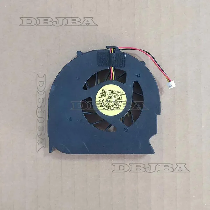DBTLAP DBTLAP Laptop Cooling Pad FORCECON DFS551305MC0T F9G3 5V .5A Fan — product photo