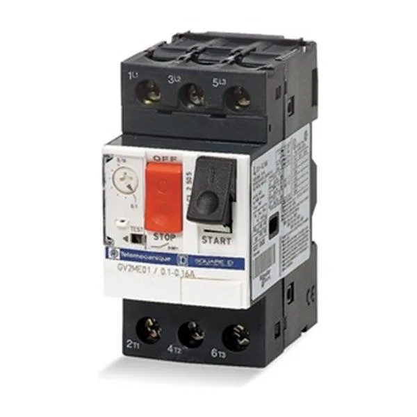 Schneider Electric Schneider Electric GV2ME10 Manual Motor Starter 3P 6.3 A 690 V — product photo