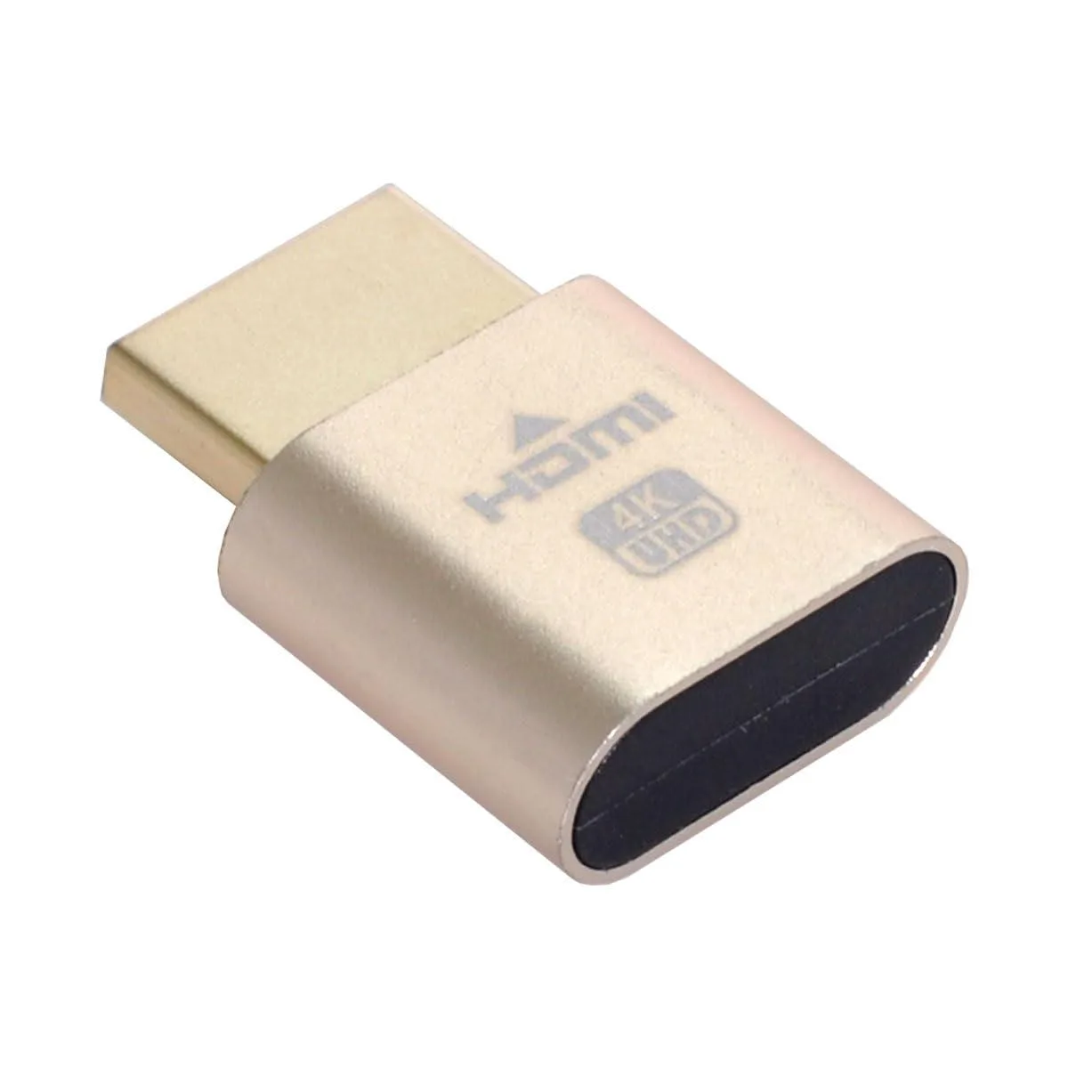 Vszerda Vszerda Virtual Display Adapter 4K HDMI 1.4 Dummy Plug Gold 60Hz — product photo