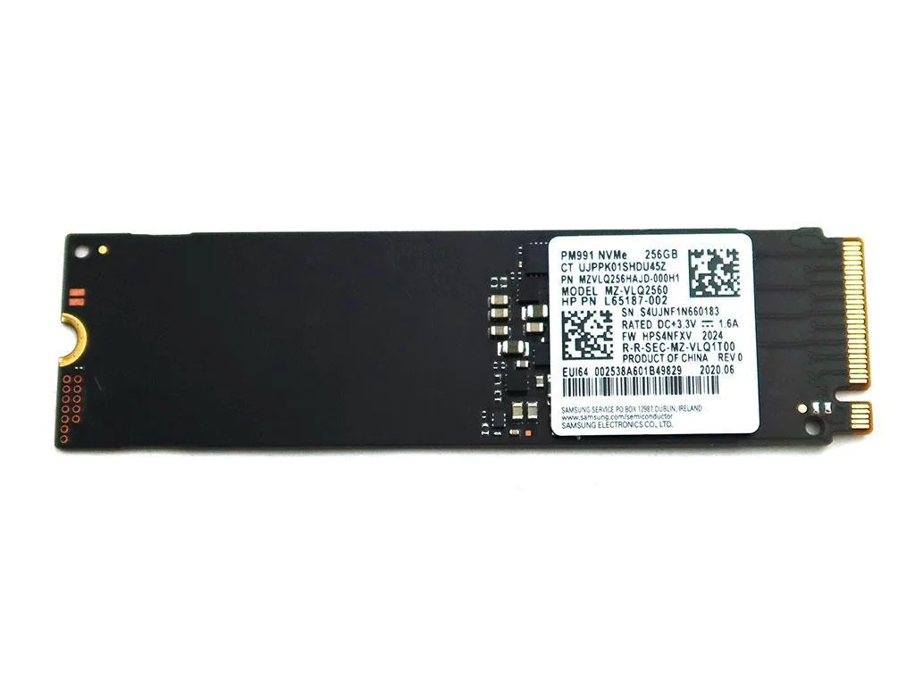 SAMSUNG SAMSUNG MZ-VLQ2560 PM991 256GB laptop replacement part — product photo