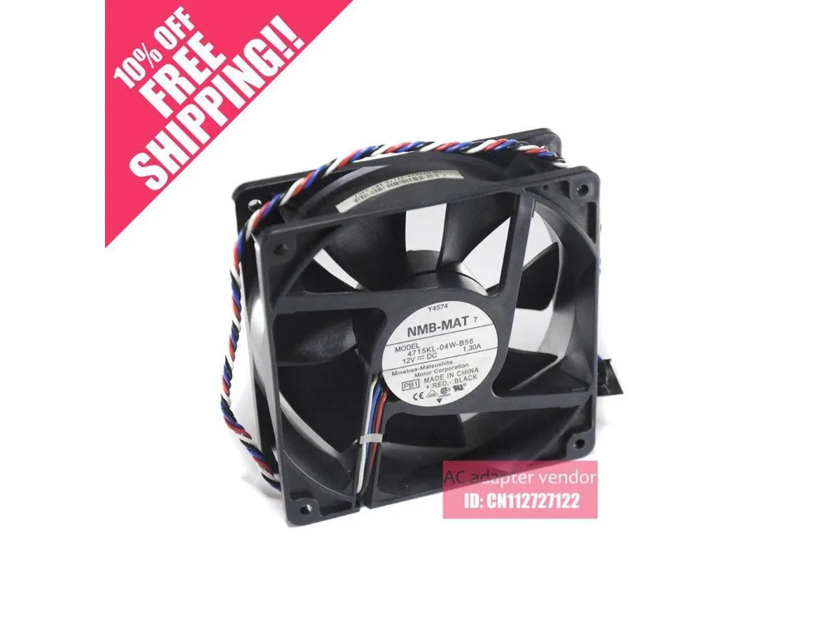 Fans Fans 4715KL-04W-B56 1238 12CM Dell 390 case fan — product photo