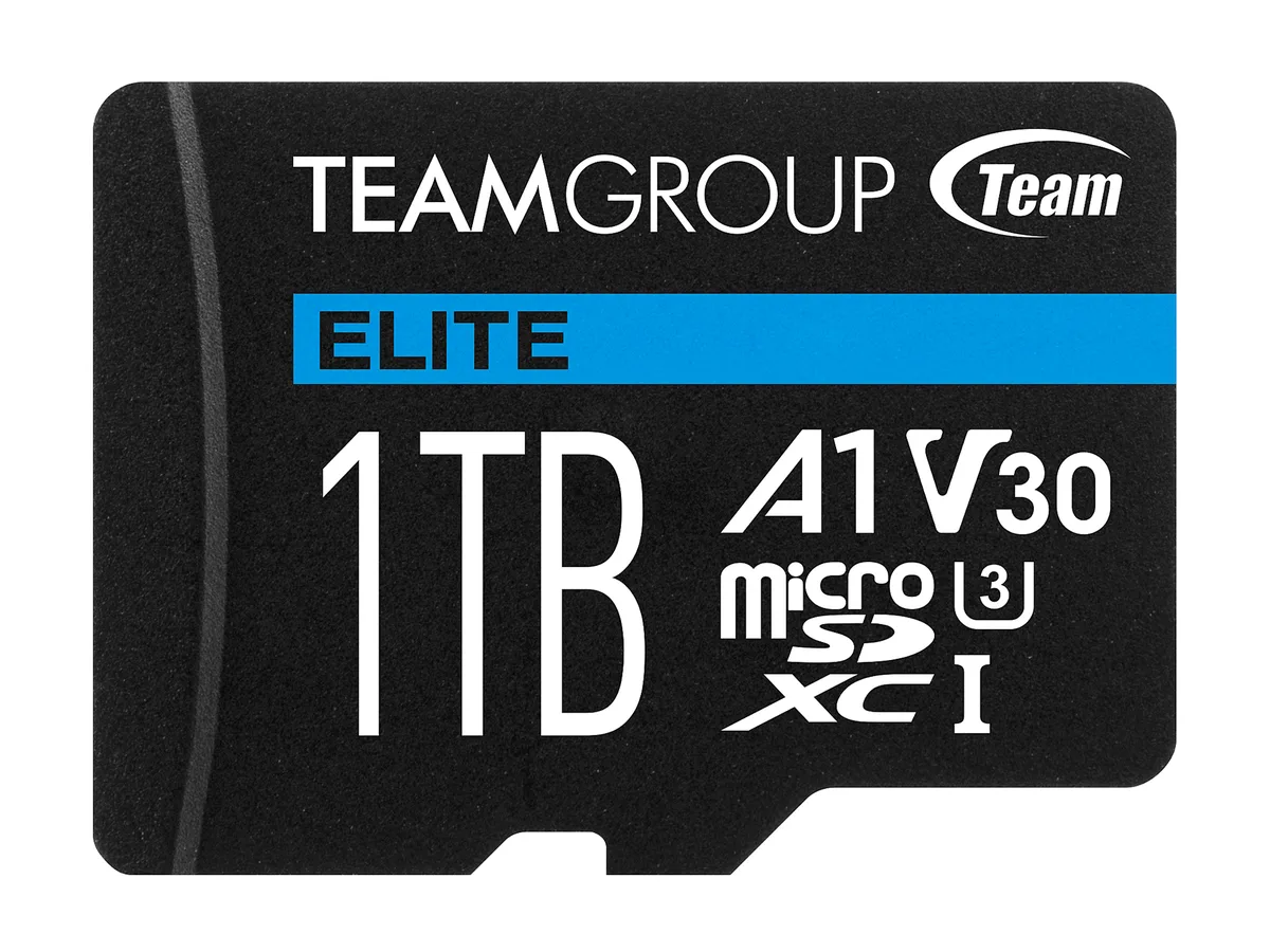 Team Group Team Group Elite microSDXC 1TB UHS-I U3 V30 A1 memory card TEAUSDX1TIV30A103 — zdjęcie produktu