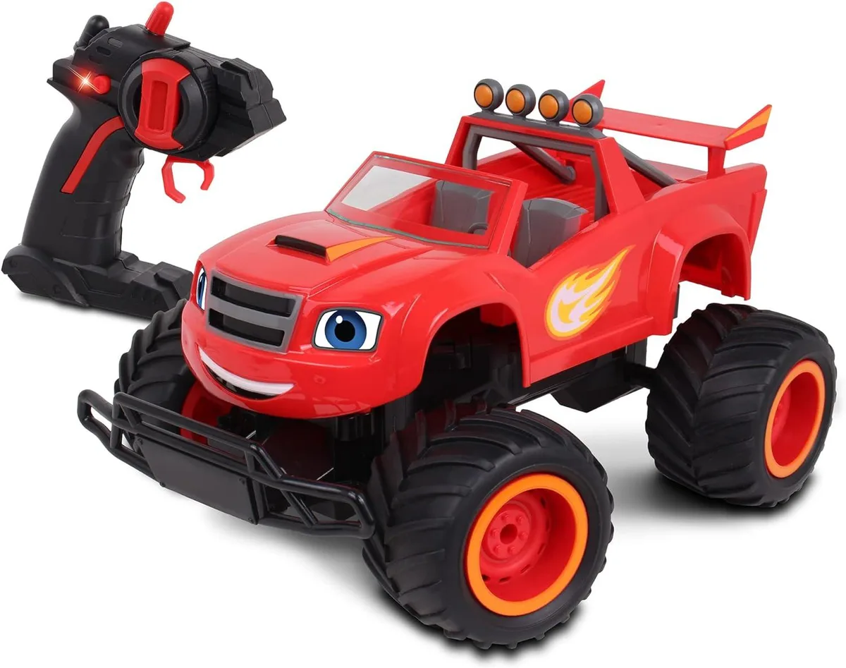 usbroway usbroway Blaze Monster Truck RC toy 2.4 GHz 150 ft range 16 racers — product photo