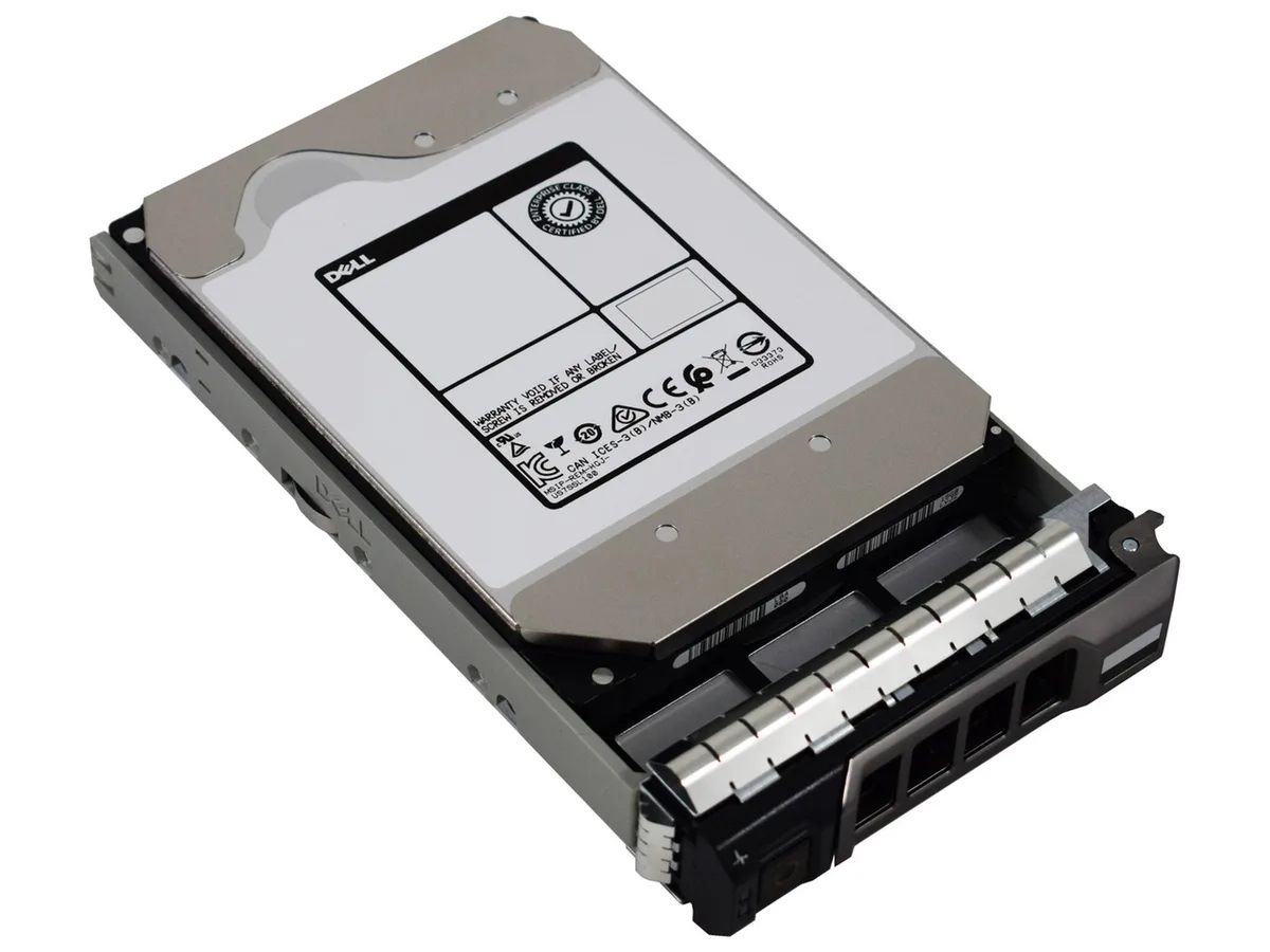 DELL DELL PYM8J 6TB 3.5" SAS 12Gb/s 7200RPM 512e internal hard drive — product photo