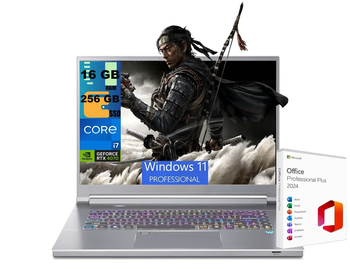 Acer America Acer America Predator Triton 16 gaming laptop i7-13700H RTX 4070 16GB 256GB 16" 240Hz — product photo