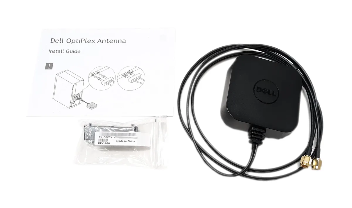 DELL DELL Optiplex Antenna ANT-D7 Adapter Assembly KIT DFCV1 97PD5 0GJRH7 A00 2042 — product photo