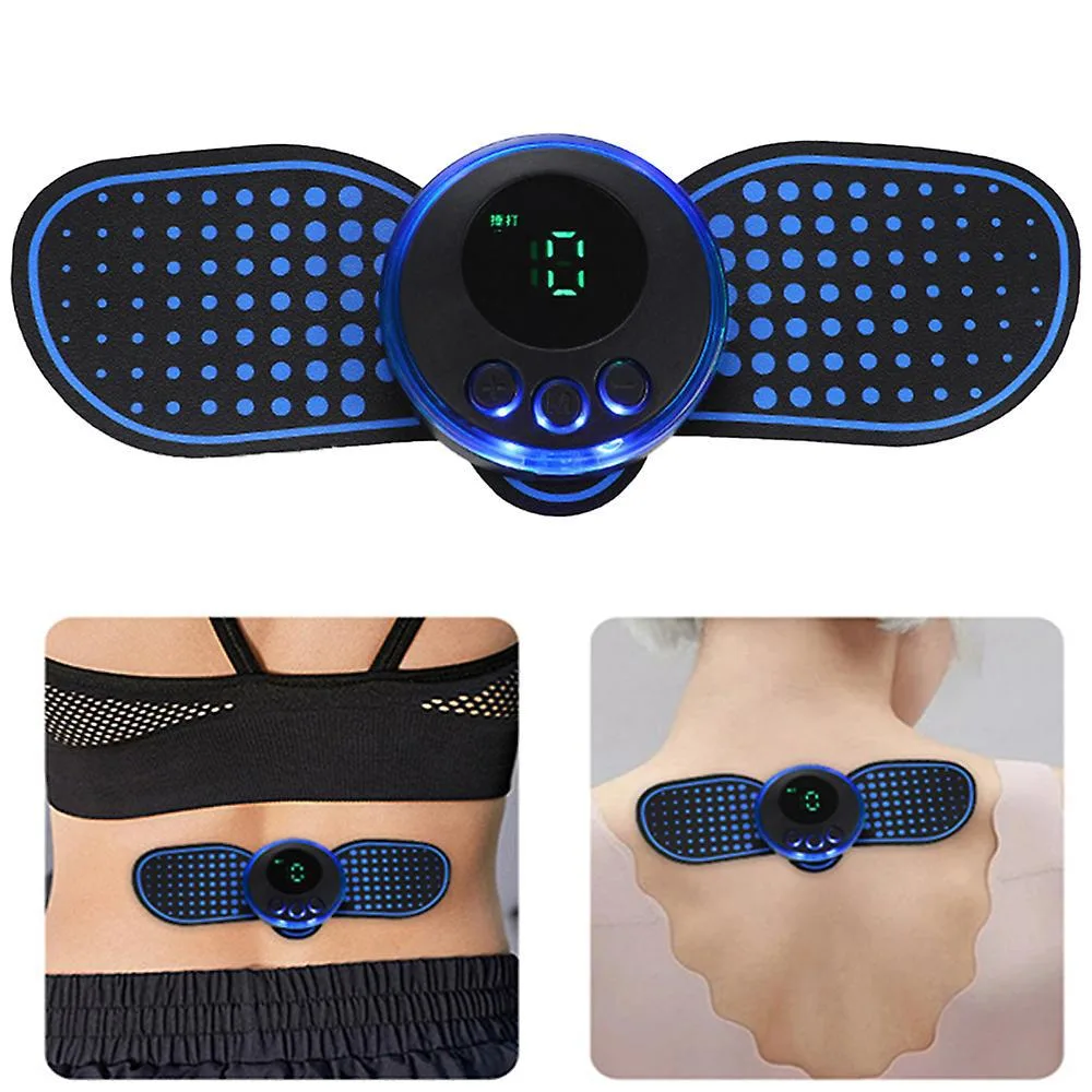 Gemdeck Gemdeck Portable Electric Neck Massager 8 Mode EMS 150min Black — product photo